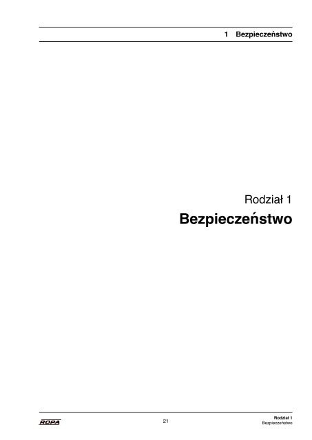 Instrukcja obsługi euro-Tiger V8 od 2005 - ROPA Fahrzeug