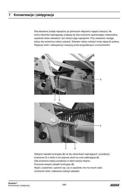 Instrukcja obsługi euro-Tiger V8 od 2005 - ROPA Fahrzeug