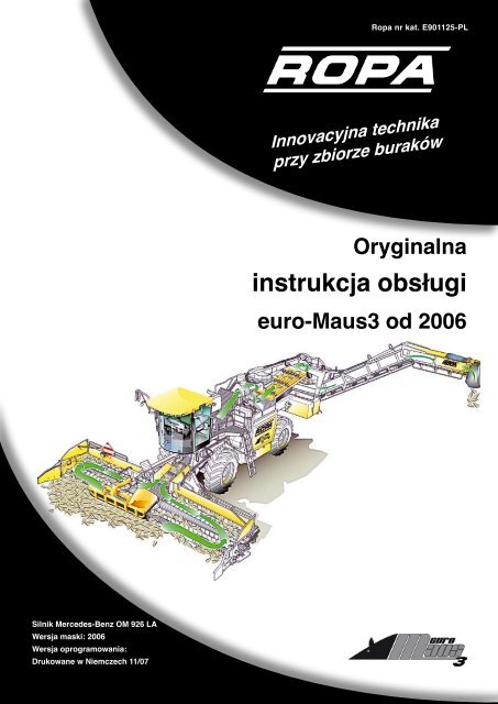 instrukcja obsługi - ROPA Fahrzeug