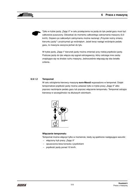 instrukcja obsługi - ROPA Fahrzeug