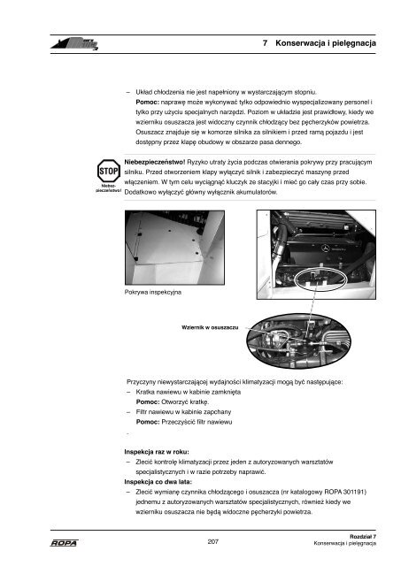instrukcja obsługi - ROPA Fahrzeug