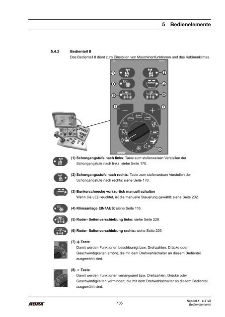 Bedienungsanleitung euro-Tiger V8 - Ausgabe 3 ... - ROPA Fahrzeug