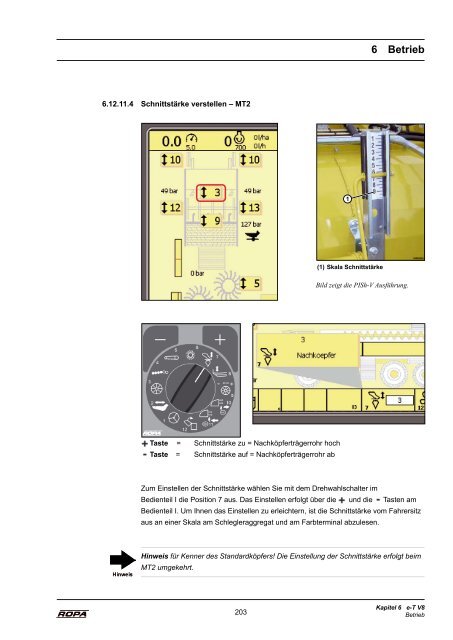 Bedienungsanleitung euro-Tiger V8 - Ausgabe 3 ... - ROPA Fahrzeug