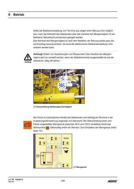 Bedienungsanleitung euro-Tiger V8 - Ausgabe 3 ... - ROPA Fahrzeug