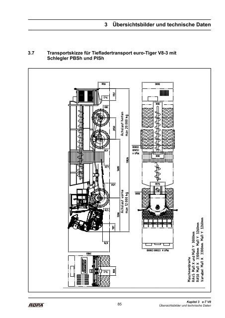 Bedienungsanleitung euro-Tiger V8 - Ausgabe 3 ... - ROPA Fahrzeug