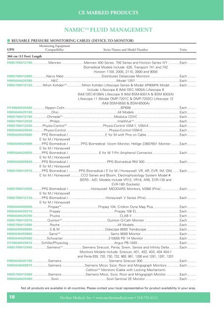 namictm fluid management - Navilyst Medical