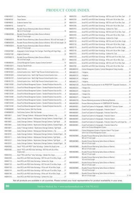 namictm fluid management - Navilyst Medical