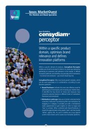 Within a specific product domain, optimises brand relevance and ...