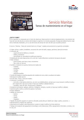 Servicio Manitas - Reale