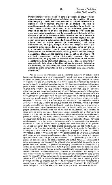 Sentencia Definitiva Causa Penal 23/2012 - Poder Judicial del ...