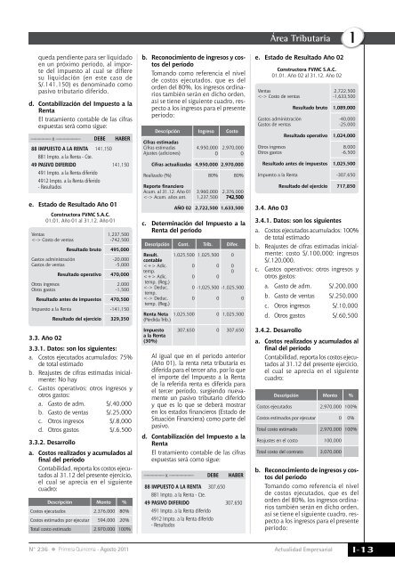 I Contrato de Construcción - IR - Revista Actualidad Empresarial