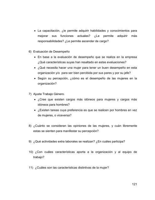 participación de mujeres en cargos gerenciales - Tesis Electrónicas ...