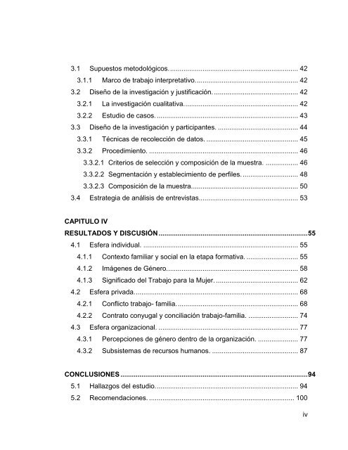 participación de mujeres en cargos gerenciales - Tesis Electrónicas ...