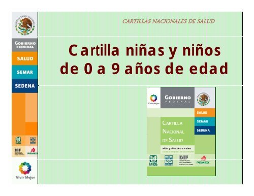 CARTILLAS NACIONALES DE S