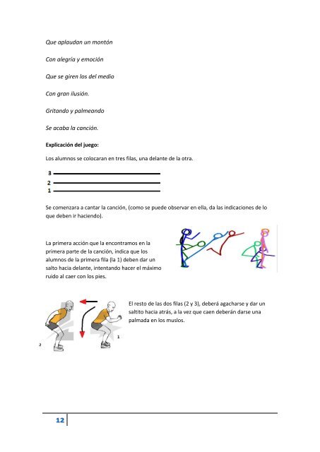 Juegos musicales de percusión corporal - MagisterioCreacionPrimaria