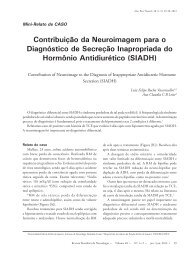 Contribuição da Neuroimagem para o Diagnóstico de Secreção ...