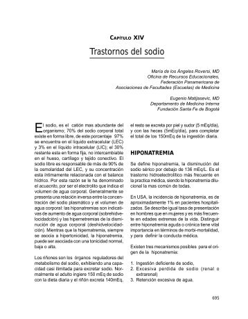 Trastornos del sodio