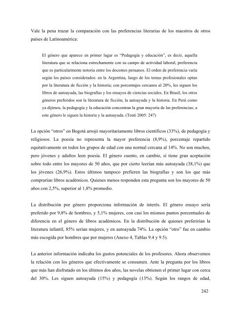 caracterización de docentes del sector público de bogotá - 2009