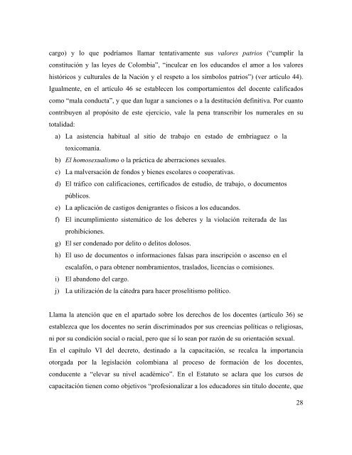 caracterización de docentes del sector público de bogotá - 2009