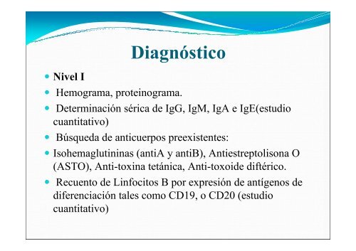 Inmunodeficiencias