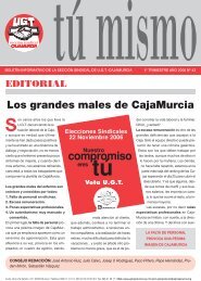 Tú mismo Nº 43 - Sección sindical de UGT en CajaMurcia
