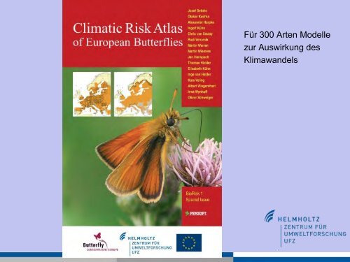 Schmetterlinge als Indikatoren für den Klimawandel Elisabeth Kühn ...
