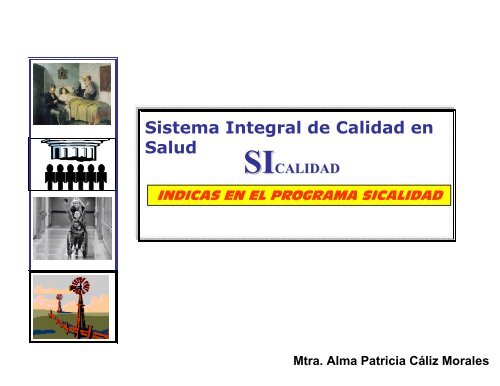 Sistema Integral de Calidad en Salud - Secretaría de Salud de México