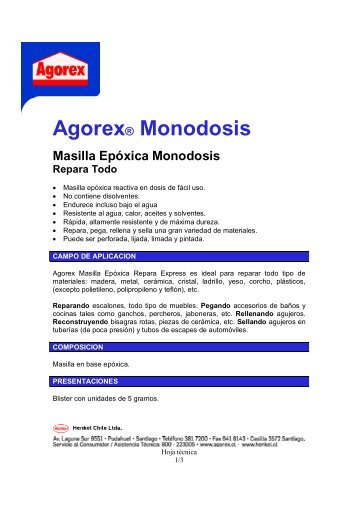Agorex® Monodosis
