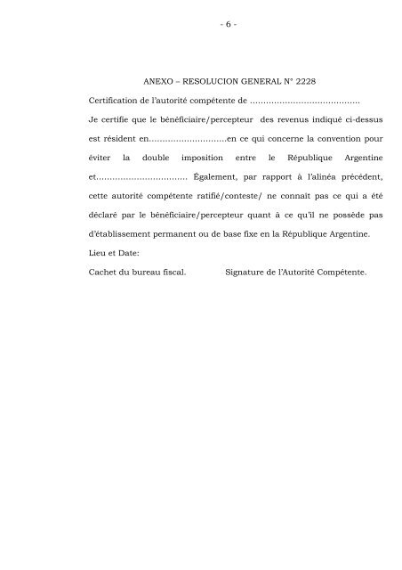 - 2228 -Asunto: IMPUESTO A LAS GANAN- CIAS ... - Afip