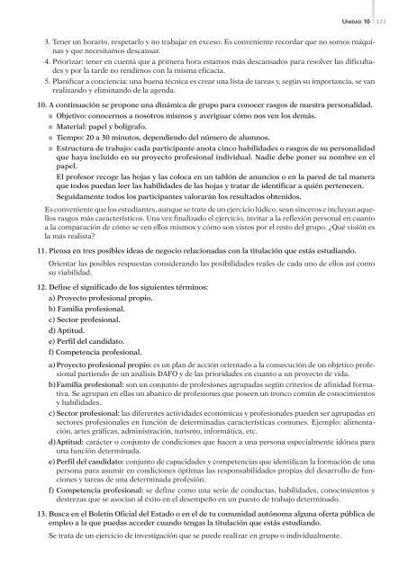 Propuesta Didáctica. P.D. Formación y Orientación Laboral. - Algaida