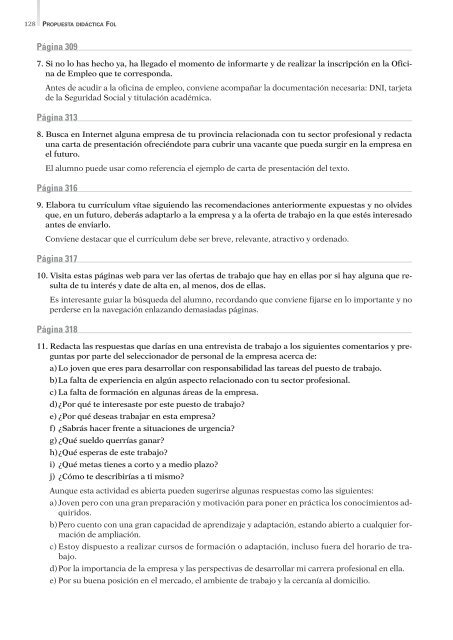 Propuesta Didáctica. P.D. Formación y Orientación Laboral. - Algaida