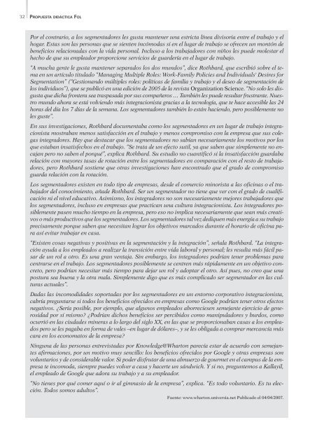 Propuesta Didáctica. P.D. Formación y Orientación Laboral. - Algaida