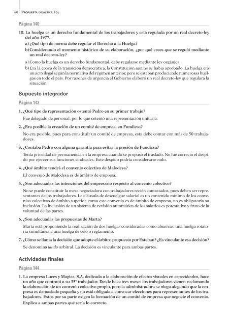 Propuesta Didáctica. P.D. Formación y Orientación Laboral. - Algaida