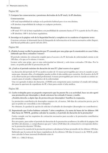 Propuesta Didáctica. P.D. Formación y Orientación Laboral. - Algaida