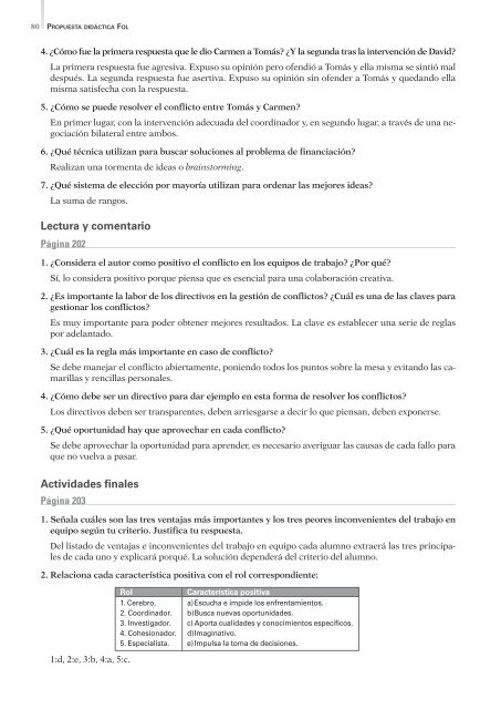 Propuesta Didáctica. P.D. Formación y Orientación Laboral. - Algaida