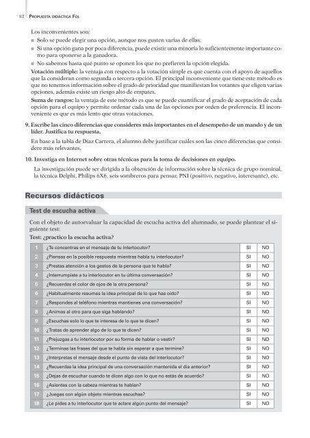 Propuesta Didáctica. P.D. Formación y Orientación Laboral. - Algaida