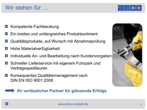 Verkaufsbüro Köln - AMCO Metall-Service Gmbh