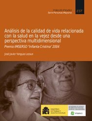 Análisis de la calidad de vida relacionada con la salud en la vejez ...