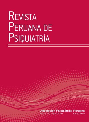 Descargar texto completo en PDF - Asociación Psiquiátrica Peruana