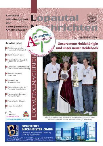 Lopautal Nachrichten 09/2009 - Amelinghausen