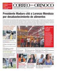 Presidente Maduro citó a Lorenzo Mendoza por desabastecimiento de alimentos