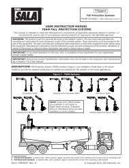 UseR INsTRUcTION MANUAl TRAM FAll PROTecTION sysTeMs