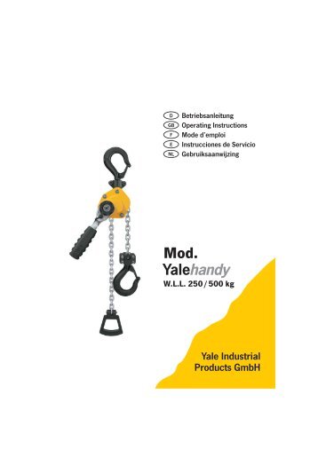 Yale Industrial Products GmbH - O. Rosinski GmbH