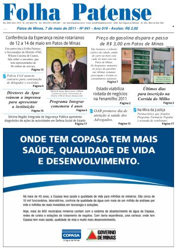 Folha Patense 07/05/2011(nº 941a