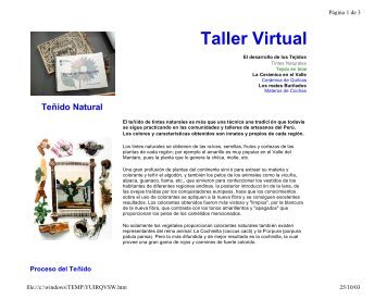Taller virtual tintes naturales pdf - Desarrollo rural Lanzarote Blog