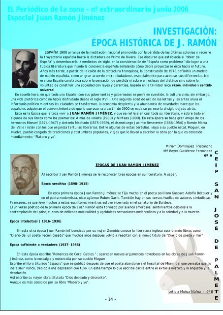 Revista Juan Ramón.cdr - CEIP Adriano del Valle