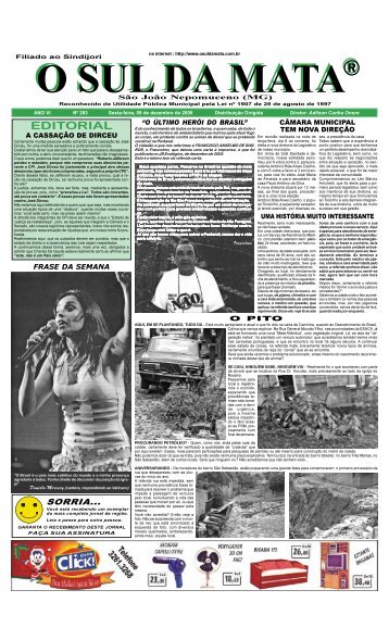 09 - Jornal O SUL DA MATA
