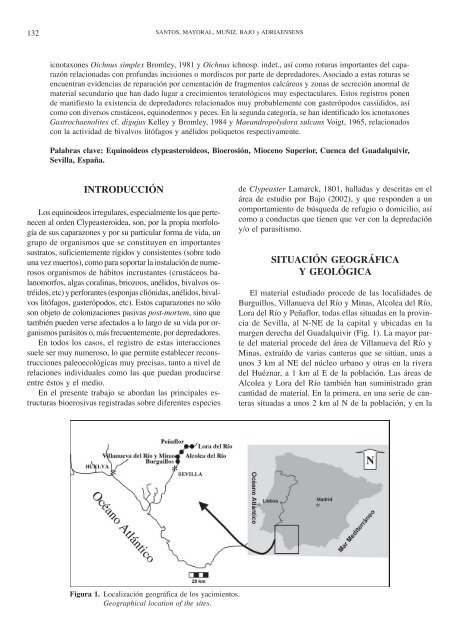 01. Santos et al.pdf - Sociedad Española de Paleontología