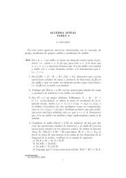 ALGEBRA LINEAL TAREA 3 En esta tarea aparecen ejercicios ...