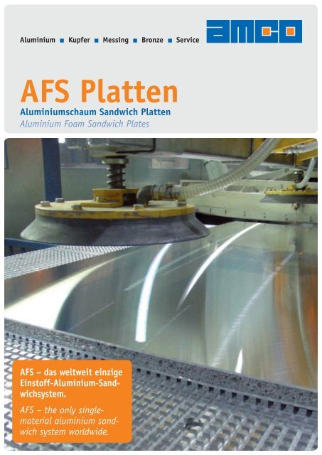 AFS Platten - AMCO Metall-Service Gmbh